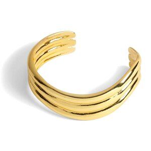 [NWT] Madewell Gold-Plated Cuff Bracelet